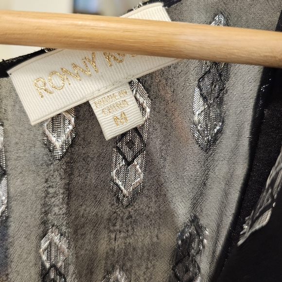 Ronny Kobo - Astrid Fil Coupé Chiffon Dress - Picture 8 of 9